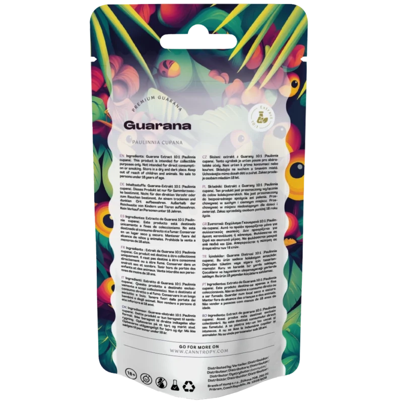 Ekstrakt z Guarany (Paulinnia cupana) 10% - 5G - Ekstrakty
