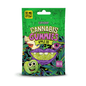 Euphoria Cannabis Apple OG Jelly (50 g) Juicy apple flavor - Euphoria