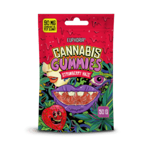Euphoria Cannabis Strawberry Haze Jelly (50 g) Strawberry flavor - Euphoria