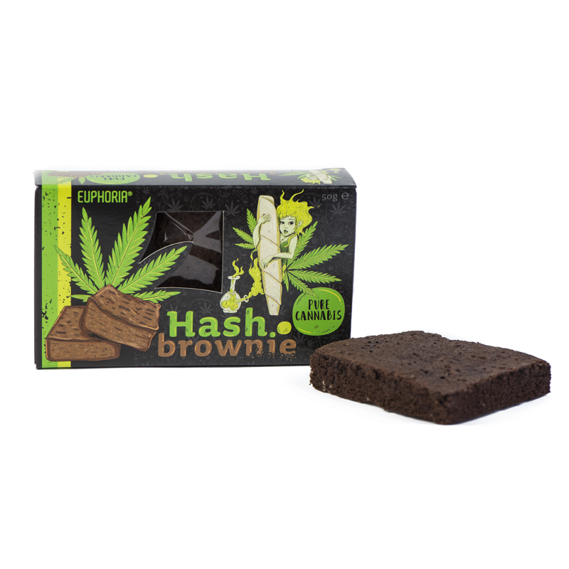 Euphoria Pure Cannabis hash flour brownie - Euphoria