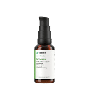 Cosma Cannabis Balans Natural Herbs 30 ml - CBD/CBG oleje