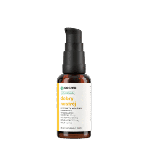 Cosma Cannabis Good Mood Natural Herbs 30 ml - CBD/CBG oleje
