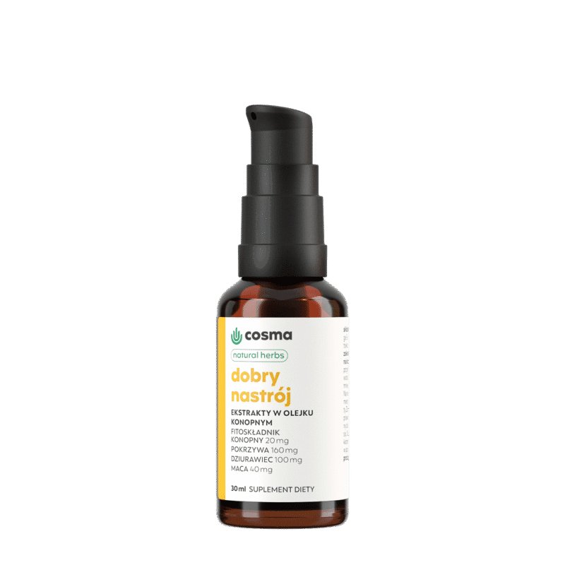 Cosma Cannabis Dobry Nastrój Natural Herbs 30 ml - Olejki CBD/CBG