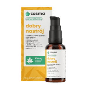 Cosma Cannabis Good Mood Natural Herbs 30 ml - CBD/CBG oleje
