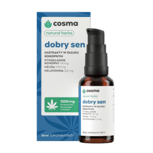 Cosma Cannabis Good Sleep Natural Herbs 30 ml - CBD/CBG oleje