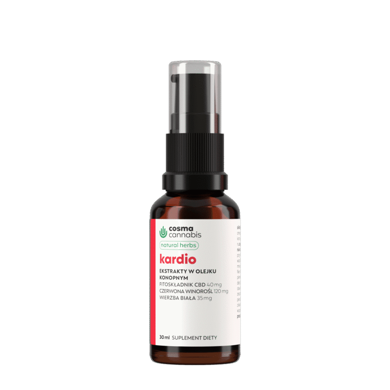 Cosma Cannabis Cardio Natural Herbs 30 мл - CBD/CBG олії