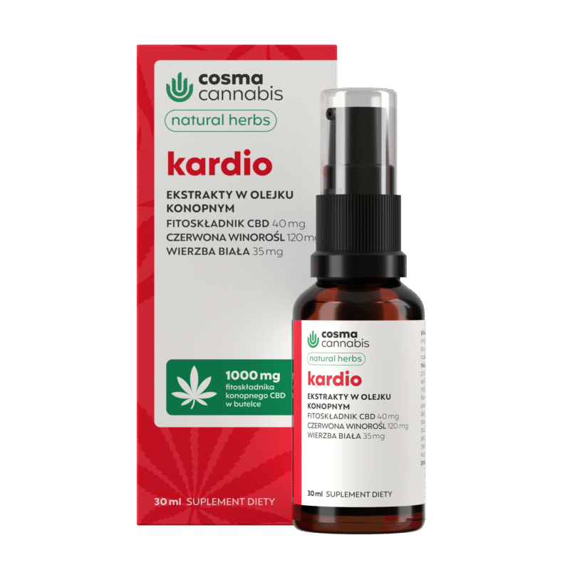 Cosma Cannabis Kardio Natural Herbs 30 ml - Olejki CBD/CBG