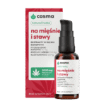 Cosma Konopí pro svaly a klouby Přírodní byliny 30 ml - CBD/CBG oleje