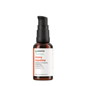 Cosma Cannabis Inflammation Natural Herbs 30 ml - CBD/CBG oleje