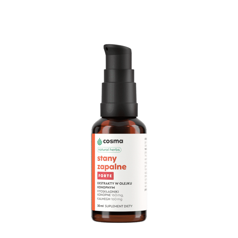 Cosma Cannabis Ontsteking Forte Natuurlijke Kruiden 30 ml - CBD/CBG oliën